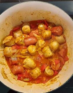 Le rougail saucisses